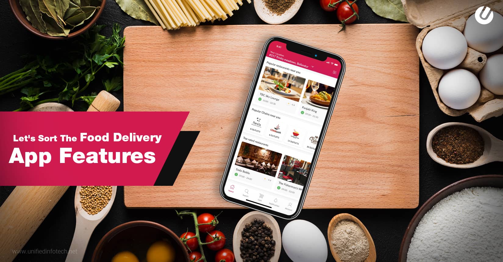 Features of On Demand Food Delivery Apps