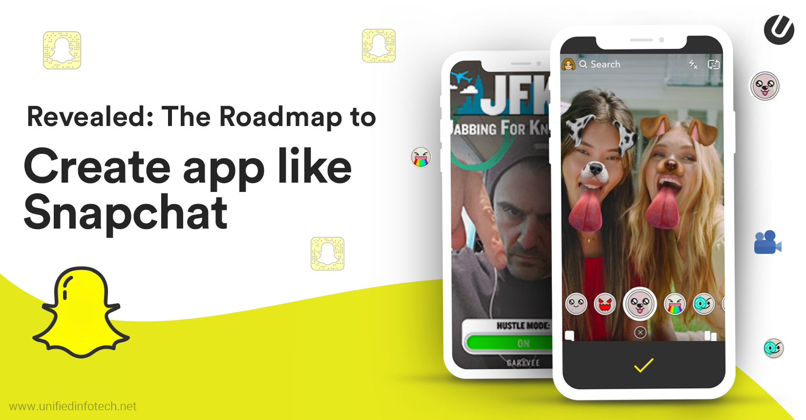 How to make an app like snapchat complete guide